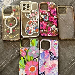 Phone Case Set iPhone 14pro Max 6 for  $20